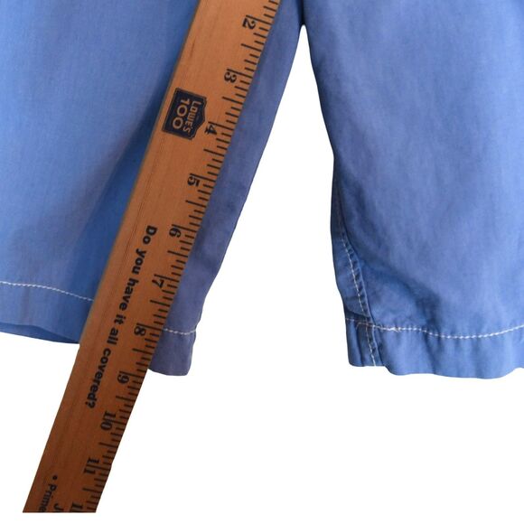 Johnnie-O Shorts Cotton Chino Boys Size 16 Light Blue Preppy Beachy Vacation - Picture 7 of 7